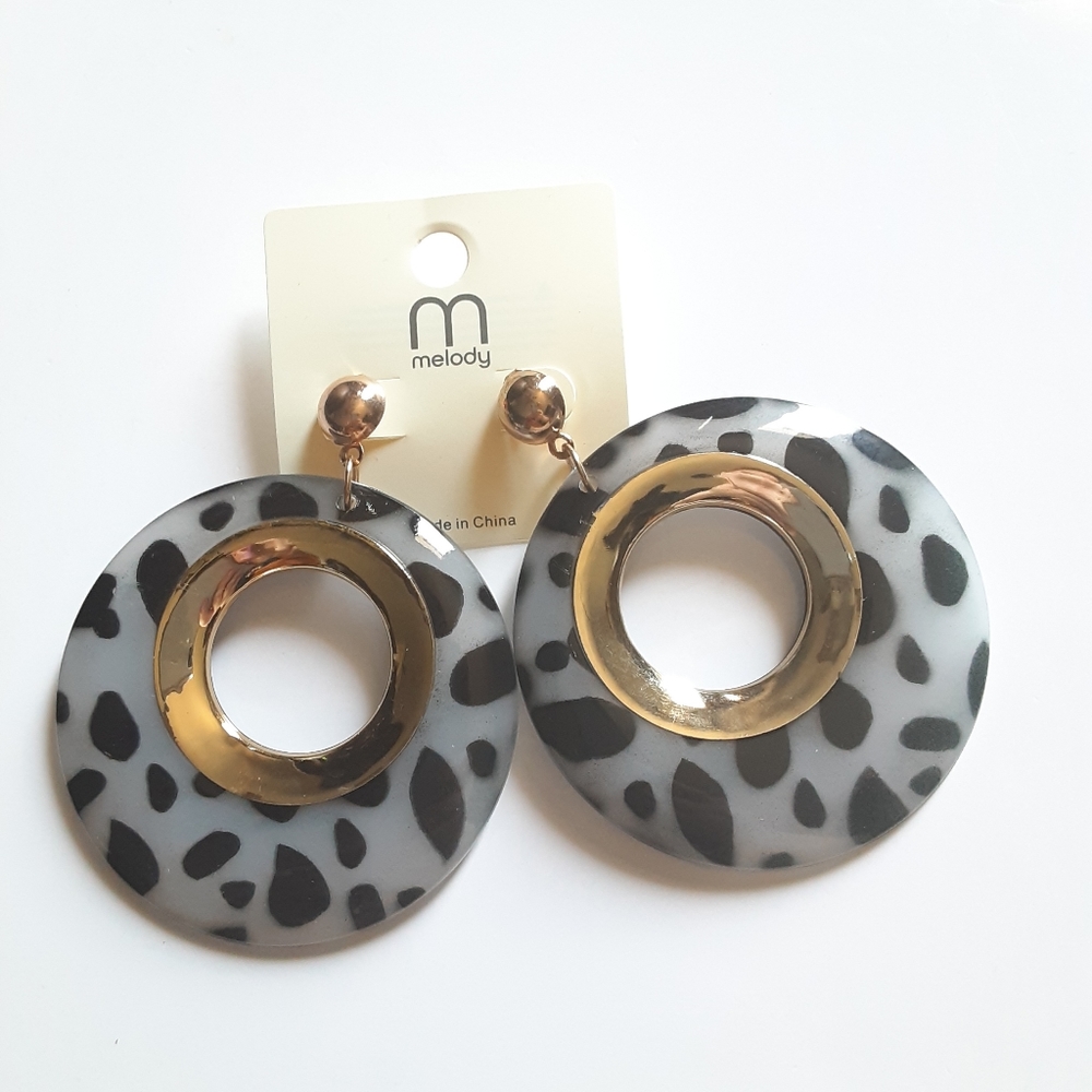 Melody Big Circle Earrings